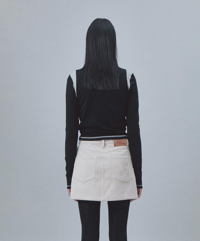 REST&RECREATION Coloration Top - Black