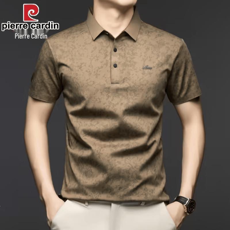 Pierre Cardin Men's Ice Silk Polo T-Shirt