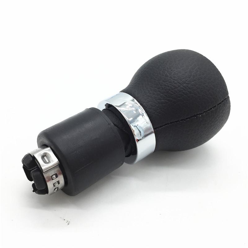 5/6 Speed Leather Manual Gear Shift Knob Lever Stick Shifter Pen For Volkswagen VW Passat B6 2005-2011 Car Styling Accessories