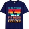 Brand Summer For Her Tshirt I N No Fitness Fitness Deer In My Freezer Short Sleeve Soft O Neck Tops Everyday Tee Premium Gift