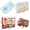 Montessori Vehicle Theme Matching Puzzle Toy /Animal Homes Matching Card Games Develops Cognition & Coordination For Toddlers