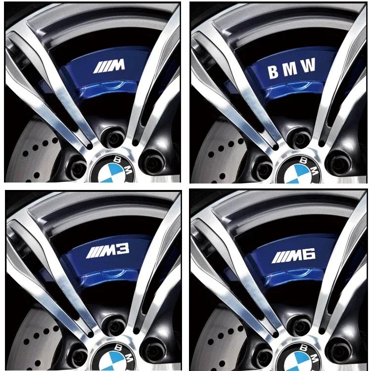 4 st Bromsoksklistermärke för bmw M Klistermärke X1 X3 X4 X5 X6 X7 e46 e90 f20 e60 M3 M5 M6 Biltillbehör styling