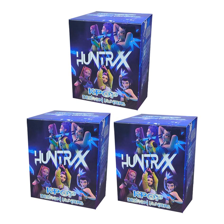 8 Stück KPop Dämonenjäger Blind Box Spielzeug Anime Tiger Rumi Mira Zoey Actionfigur Weiche Figur Modell Sammlung Kinder Weihnachtsgeschenk