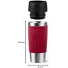 Gobelet isotherme - emsa - n20204 - acier inoxydable - 0,36 l - 4h chaud, 8h froid