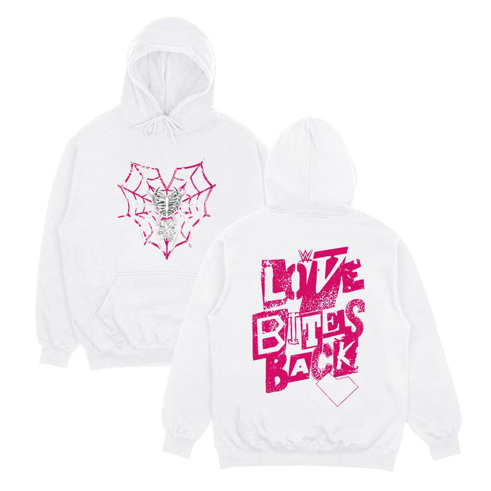AJ Lee Love Bites Hoodies Vintage High Street Streetwear Women Men Long Sleeve Pullovers Outdoor Sports Y2K Clothing