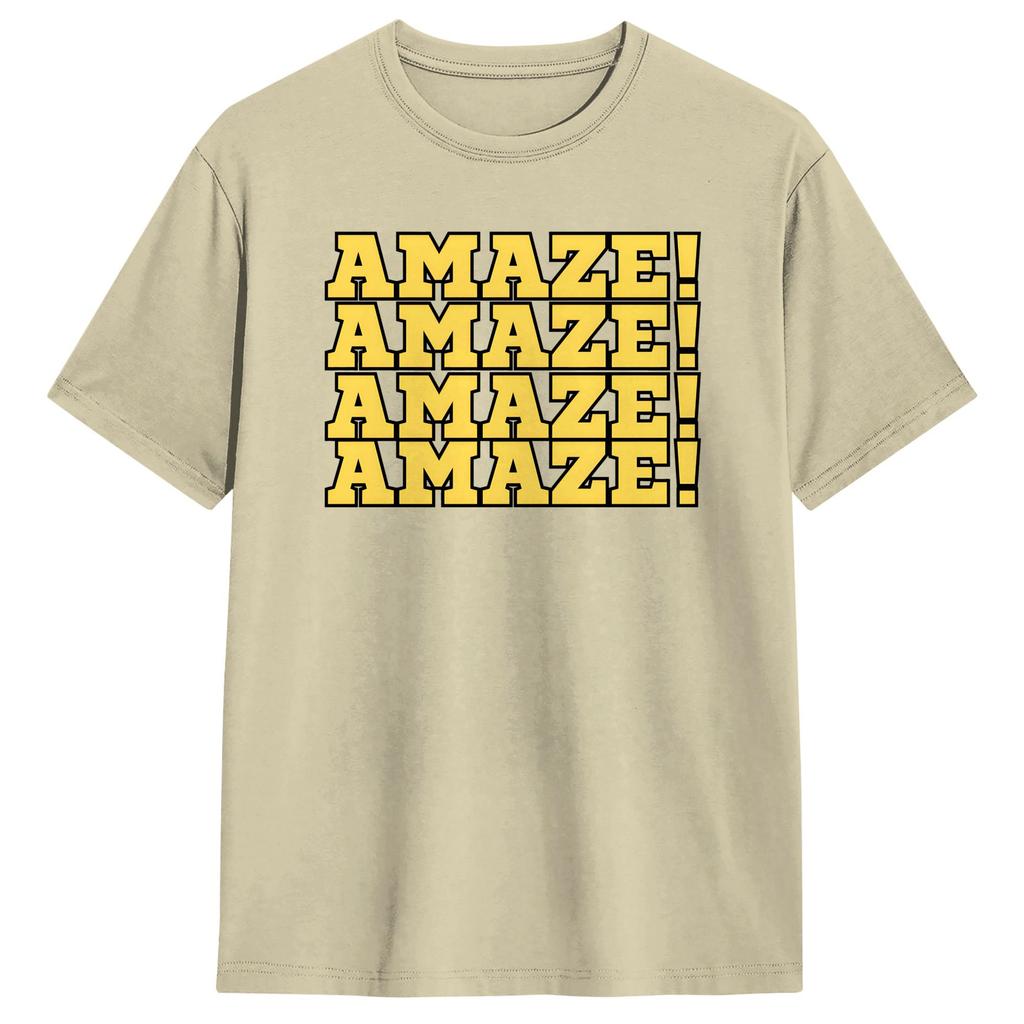Unisexs TShirts AMAZE Project Hail Mary Yellow Vintage 100 Cotton Tees Short Sleeve T Shirt Round Collar Clothing New Arrival