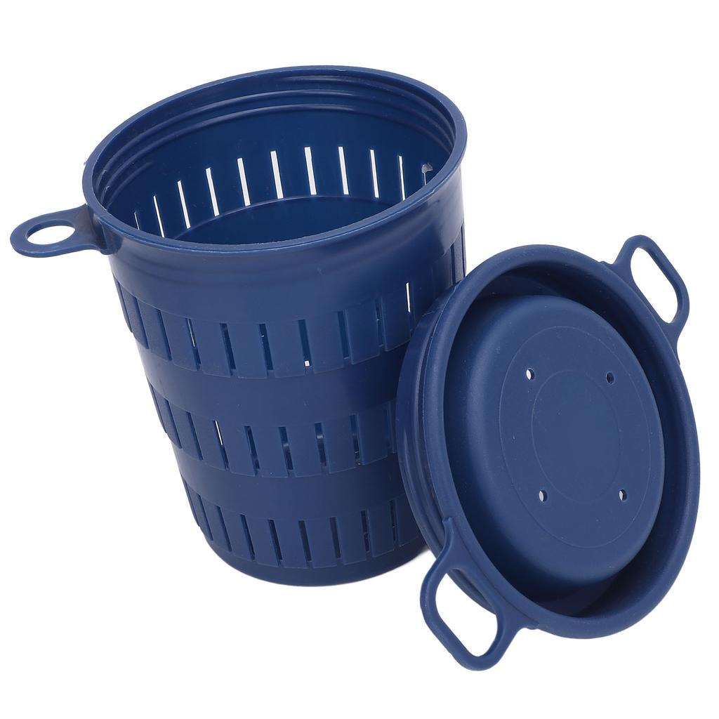 Fishing Bait Cage ABS Plastic Trap Feeder Basket Holder Box For Yachts Boats Speedboats