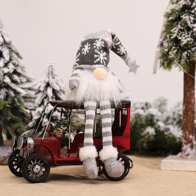Vánoční ozdoby Vánoční trpaslík Santa Xmas Veselé vánoční dekorace Potřeby Stolní dekorace na dárky Produkty Tkanina