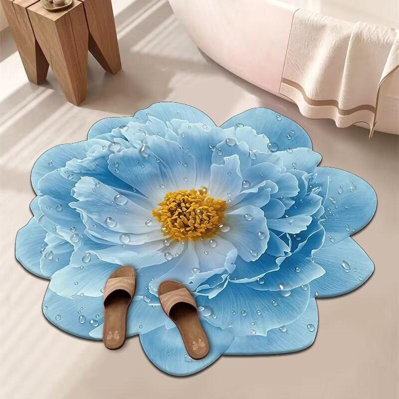 Großer Blume Kreis Teppich Wohnzimmer Teppich Schlafzimmer Bettvorleger