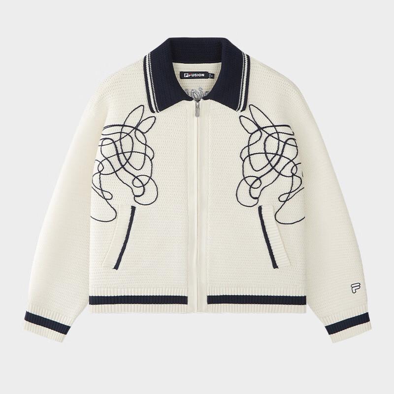 FILA FUSION Casual Knit Cardigan L