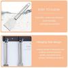 2Pcs Stainless Steel Ice Thawing Scraper Heavy-Duty Oil Stain Remover Glue Scraper  Stovetop