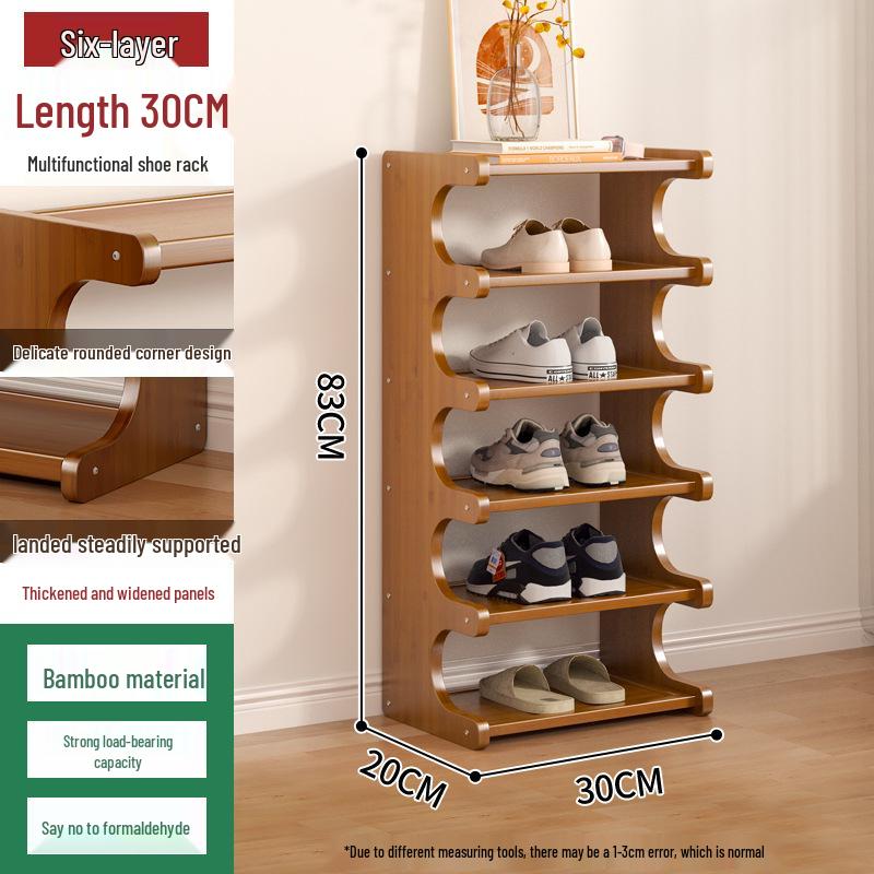 Mehrschichtiges Schuhregal für den Eingangsbereich, Aufbewahrungsregal für Studentenwohnheime und Mietwohnungen