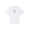 Nike X Hello Kitty Crossover Funny Cartoon Alphabet Pattern Printing Short Sleeve Asia Edition Unisex White Men's DR6075-100