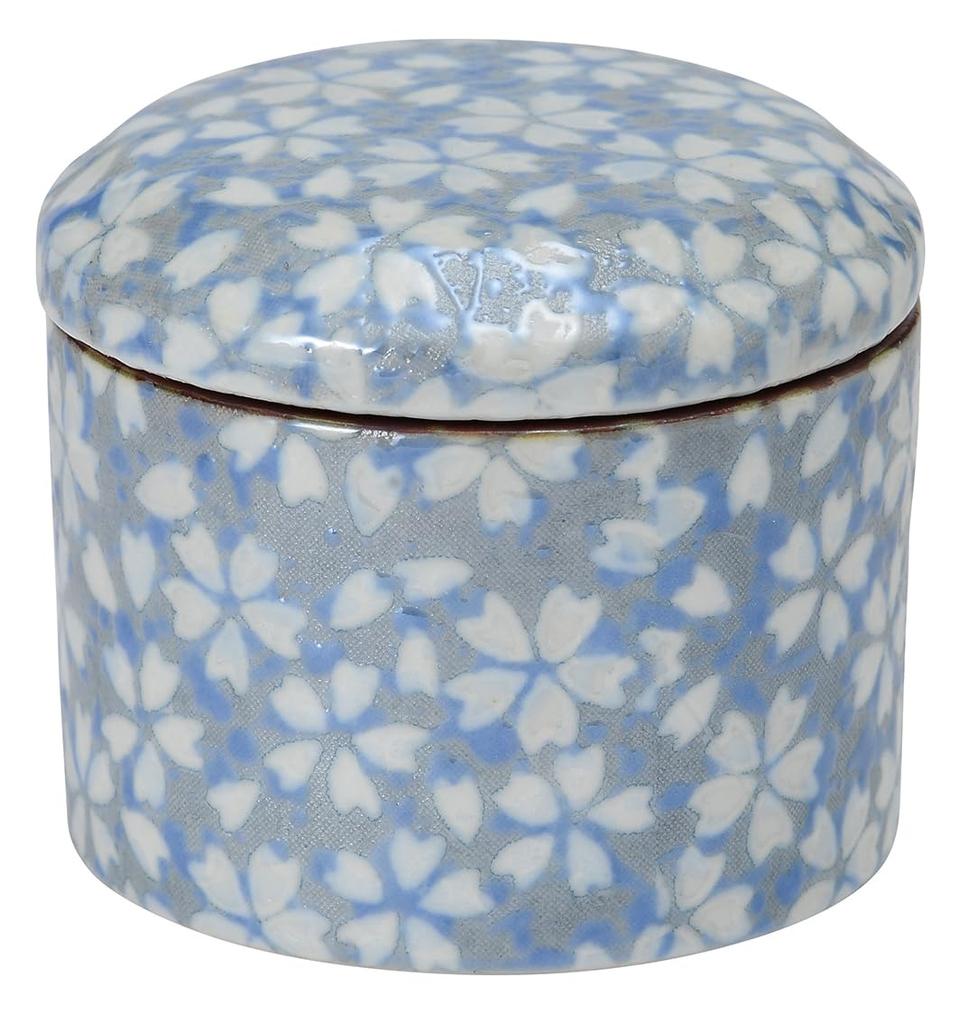 Sunmany Mini Urn for Keeping Ashes at Home, Authentic Arita Porcelain, Made in Japan, Compact and Small, Perfect for Keepsakes, Modern Buddhist Altar