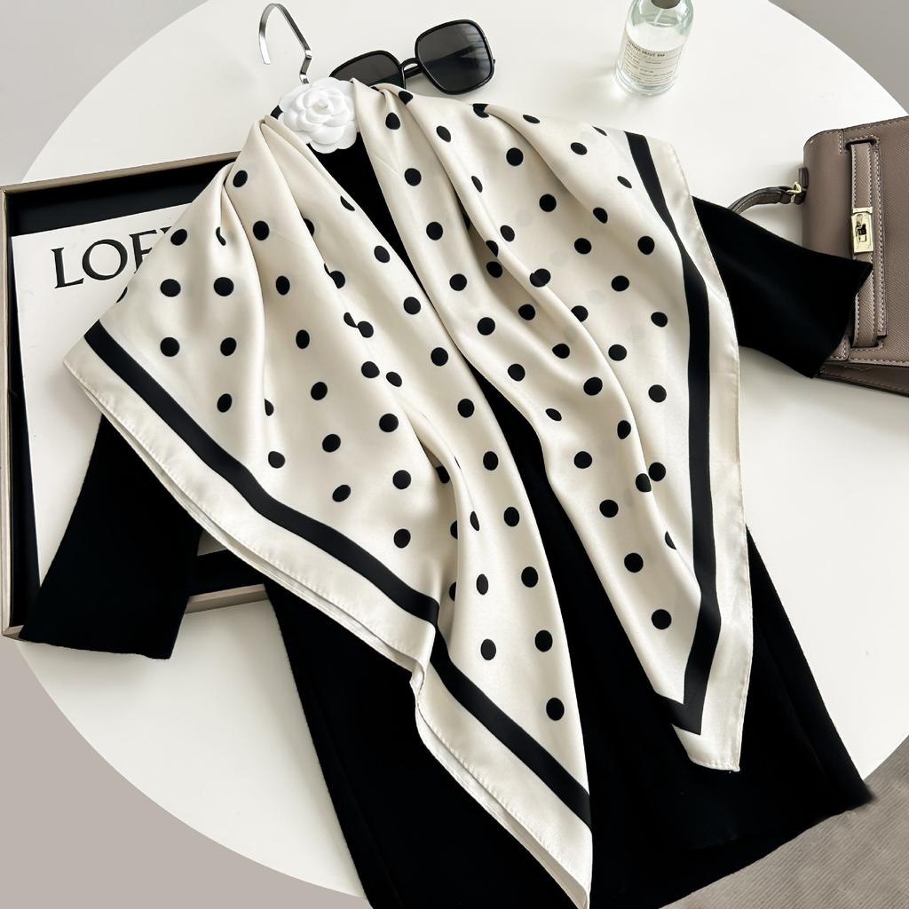 Silk Square Scarves 90 Square Scarves Headscarves Printed Silk Scarves Spot Single Price