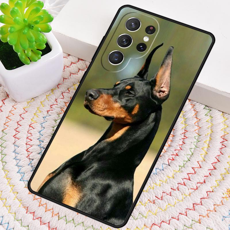 Animal Doberman Dog Phone Case for Samsung Galaxy Note 10 Pro S26 Ultra S23 S24 FE S25 S21 S22 PLUS Shockproof Cove