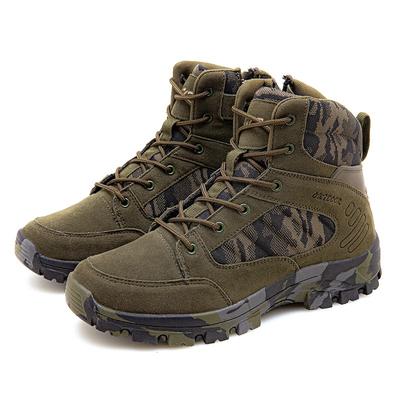 Nowe Jesienno-Zimowe Buty Turystyczne Męskie Pustynne Buty Bojowe Taktyczne Buty Robocze Outdoorowe Buty Turystyczne Antypoślizgowe Sportowe Buty Męskie