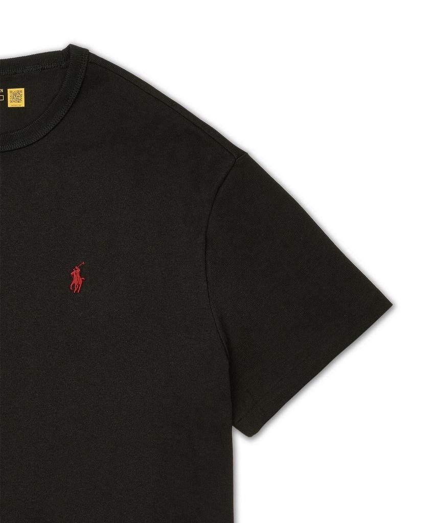 POLO RALPH LAUREN Klassische Passform Schweres Jersey-T-Shirt - Schwarz