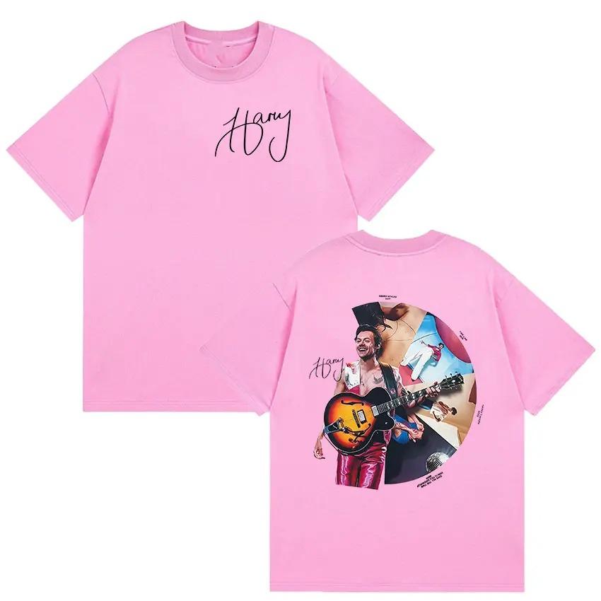 Casual Cotton Tshirt Streetwear Rapper Harry Styles Album 2026 Graphic T Shirt Unisex Hip Hop Retro Fashion Short Sleeve Tshirt