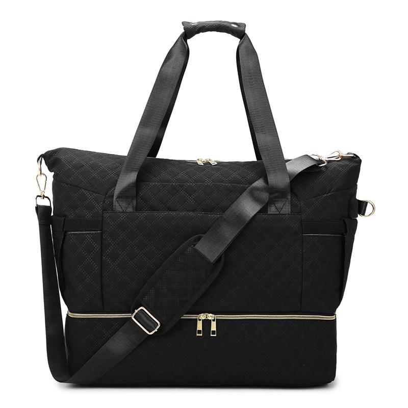 Multifunctional Hand-carrying Bag with Shoe Storage Handbag Dry and Wet Separation Heat-insulating Bag Style Fitness Bag Can Be Used To Cover Pull Rod