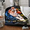 Curry Action Poster Customize Text Blanket Cozy Personalized Blanket Soft & Cozy Suitable for Picnics Nap Chair Sofa for All Occasions