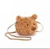 Jc Jelly Croissant Shaped Plush Crossbody Bag Toys Gifts Pouch Outings Casual