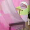 Pink Abstract Modernist Oil Painting Style Sheer Curtains for Living Room Decor Window Curtains Kitchen Tulle Voile Curtains