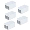 5Pcs Aluminum Heatsink Anodic Oxidation Cooling Heat Sink 51.6x28x28mm for Power Module
