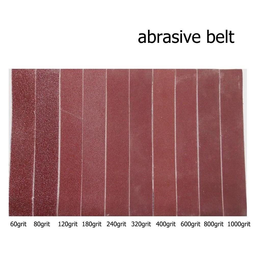 10pcs 25*330mm Sanding Belt 40-1000Grit Grinding And Polishing For Small Abrasive Belt Machine Grinding Polishing