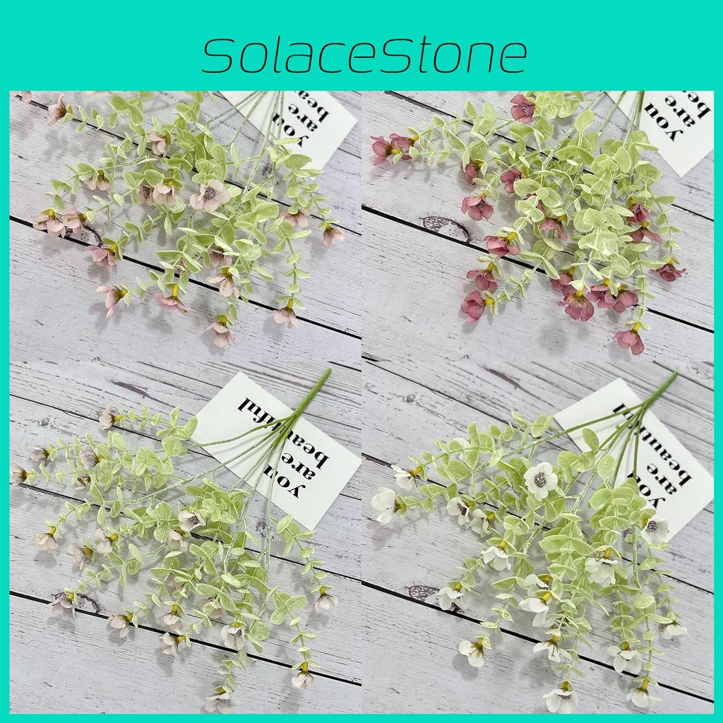 Dream Eucalyptus Blue Flower Bundle With Handmade Craft For Household Decoration