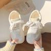 Bear board shoes women's spring and summer 2025 new versatile chic shoes girls platform white shoes German training shoes