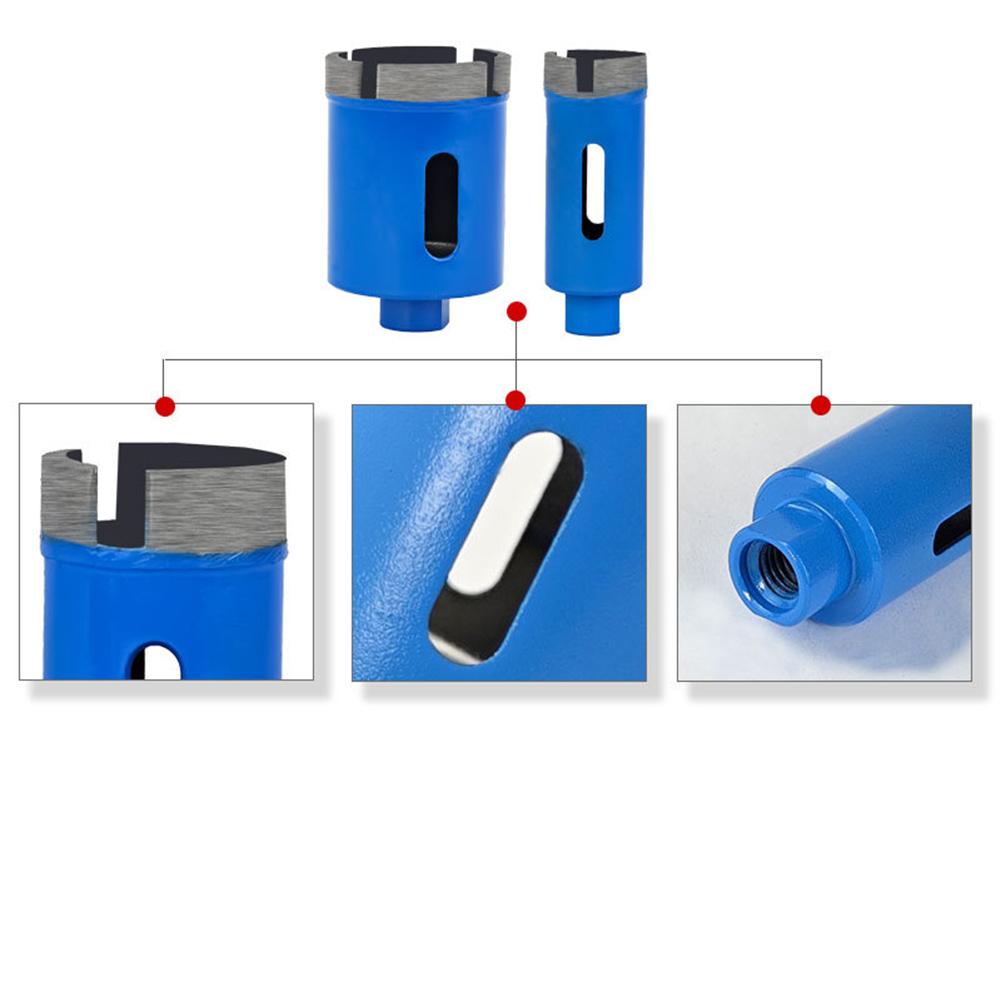 Concrete Drilling Masonry Drilling 16mm Core Drill Bit M10 Thread Drill Bit Cutting Edges Various Material Drilling