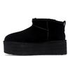 UGG  Classic Ultra Mini Platform Boot Black Women Sneakers 1135092-BLK