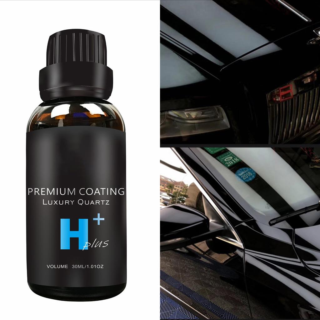 9H Nano Ceramic Coatin Hydrophobic Gloss Shine Easy to Use Paint Protections Agent Car Refurbishing Agent 30ml