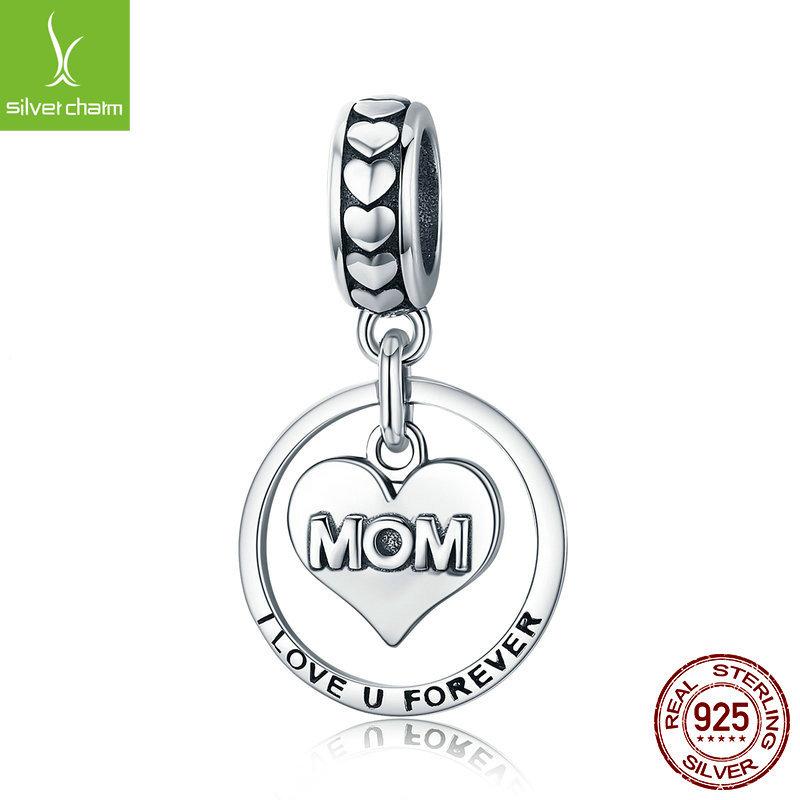 Warm Mother'S Day S925 Silver Beads Collection Picture, Mother'S Love English Lettering Diy Bracelet Beads