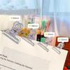 Durable Bill Clip School Stationery Office Supplies Clamps Binding Supplies Paper Clips Binder Clip