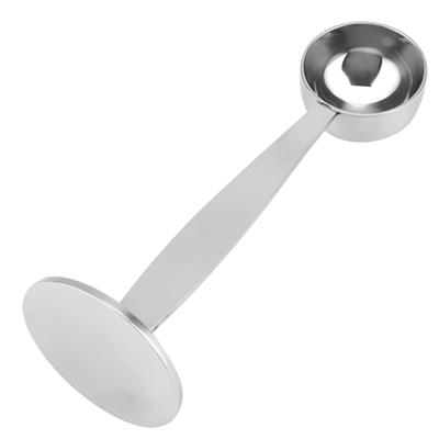 Coffee Scoop Dual Purpose Stainless Steel Tamping Measuring Coffee Bean Powder Spoon Scoop