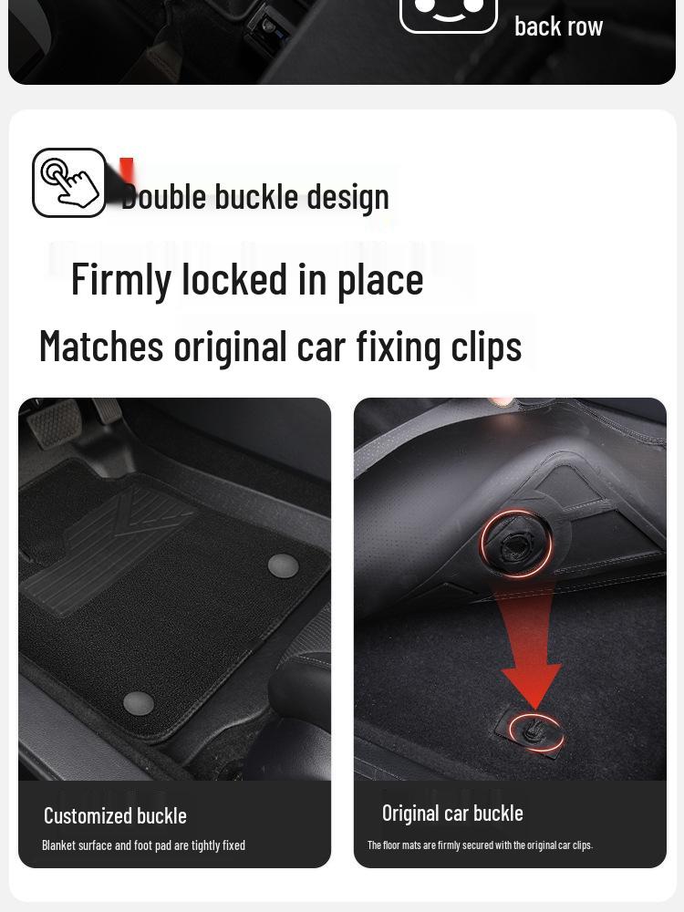 Toyota Camry TPE Custom Car Floor Mats