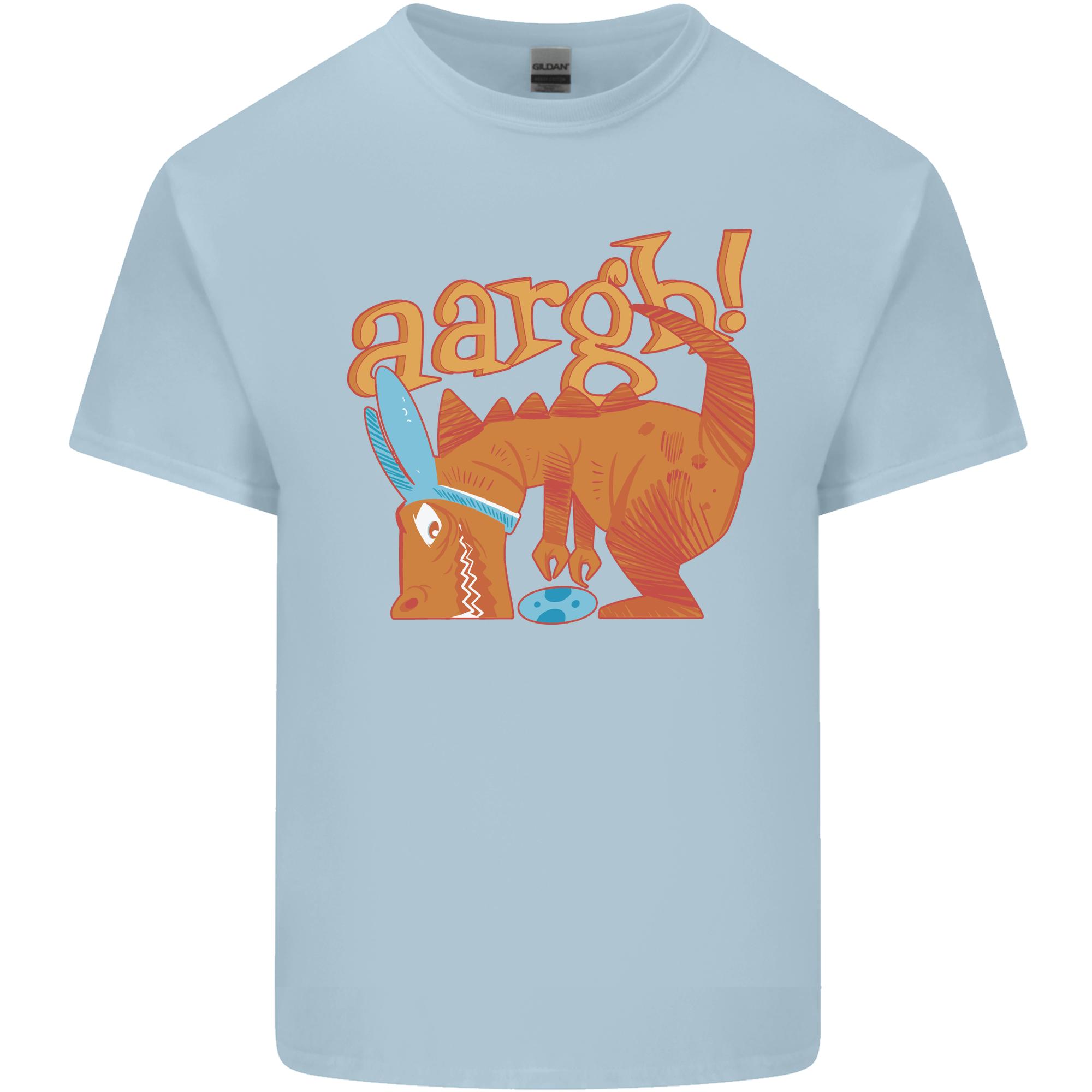 Easter Egg TRex as a Bunny Dinosaur Funny Unisexs Light Cotton TShirt S