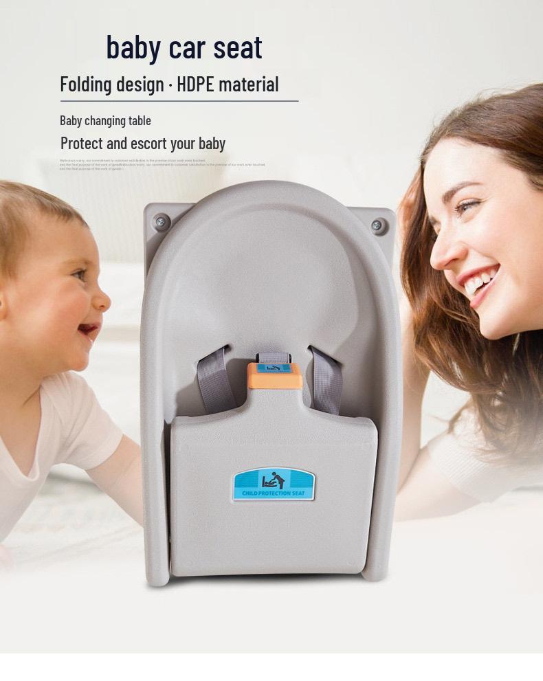 Multifunctional Baby Care & Changing Table with Third Restroom Access