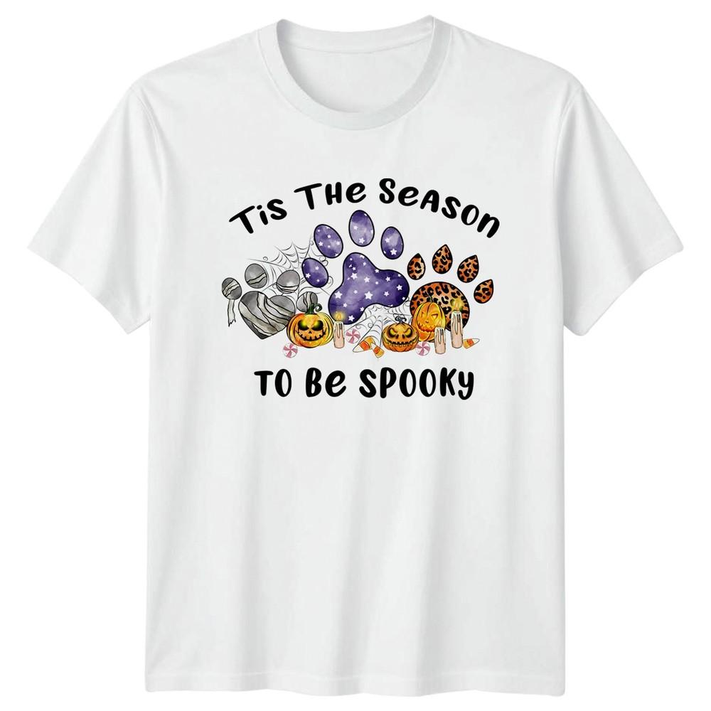 Tis The Season To Be Spooky TShirt Halloween Dogs Gift For Him And Her S