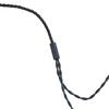 Enhanceds Sound Quality 4 Braideds Wire Cable Triple Button Mics MMCX Connectors for SE425 SE535 Headphones