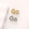 Grillz Dents Creuses Appareil Dentaire Hip Hop Zircon Brillant Coiffes Dentaires Pour Femmes Hommes Bijoux Grills Dentaires