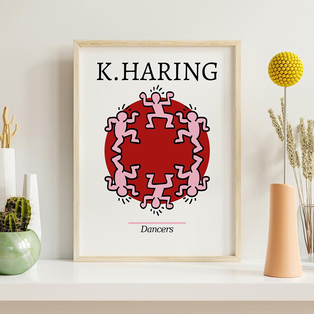 Queen Hearts Poster Lucky You Art Print Cherry Pink Red Canvas Painting Gallery Wall Picture For Living Room Bedroom Funny Decor