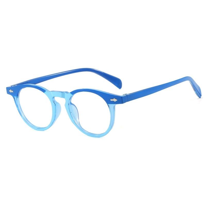 Circular Sun Glasses Glasses Ladies Men Luxury Designer Style Style Classic Rivets Sun Eyeglasses Driving Vintage Fashionable Eyewear Spectacle