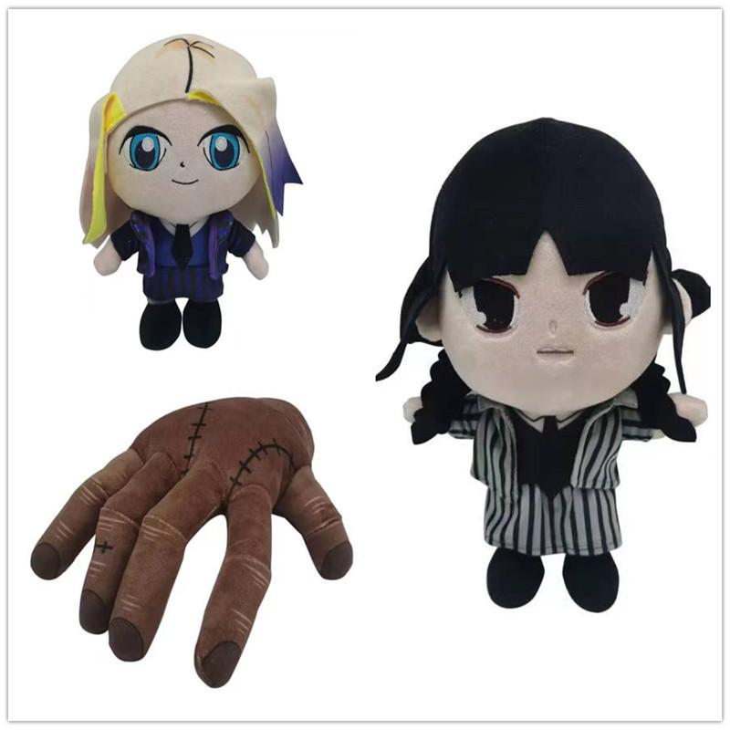 

Мягкие игрушки Wednesday Addams Серия Wednesday Addams Периферийные куклы кофейный