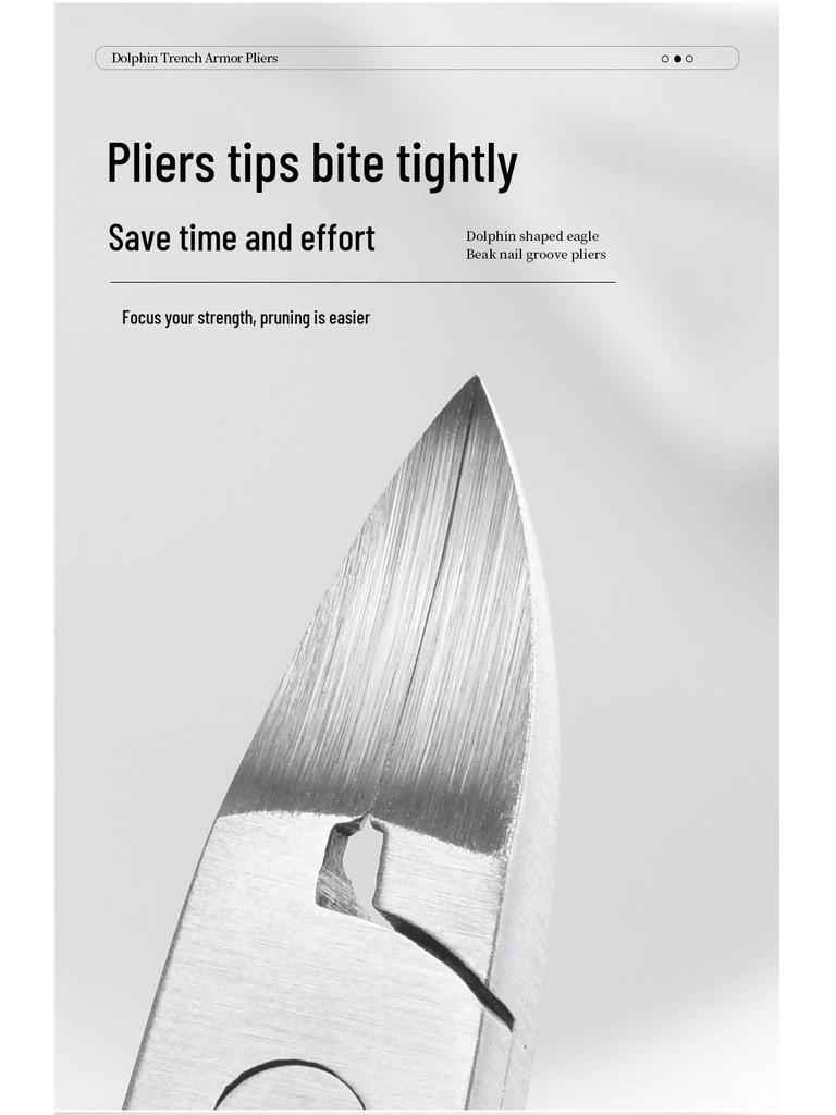 Slanted Nail Clippers & Cuticle Trimmer Set with Callus Remover - Stainless Steel Eagle Beak Design Pedicure Tool.