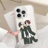 Amine W-WINDs BREAKERs Phone Case For IPhone 17 16 15 14 Plus 13 12 11 Pro Max Phone Back Cover Transparen