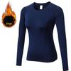 Women's Quick-Dry Velvet PRO Tight Fit Long Sleeve Running Shirt 5021