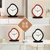 Modern Minimalist Wooden Table Clock With Silent Sweep Movement Decorative Desktop Timepiece Living Room Bedroom